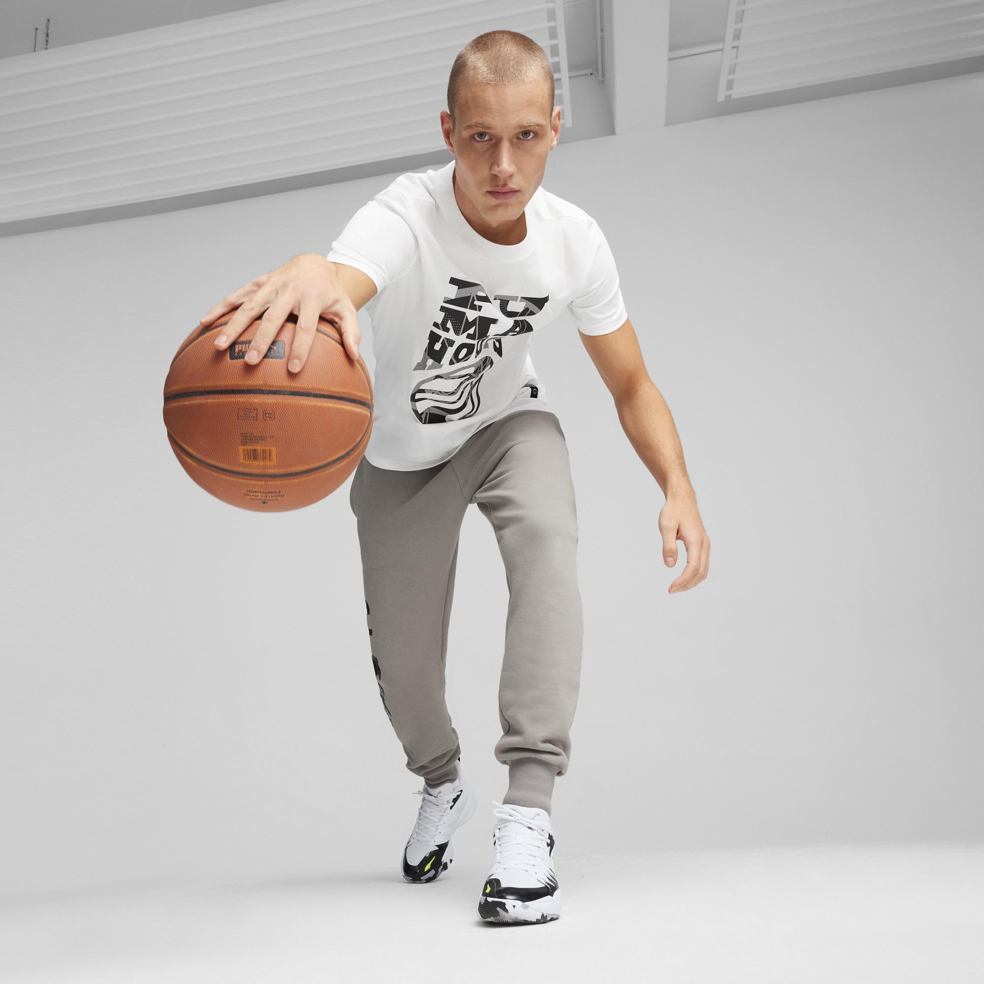 Puma The Hooper 1 Unisex Beyaz T-Shirt