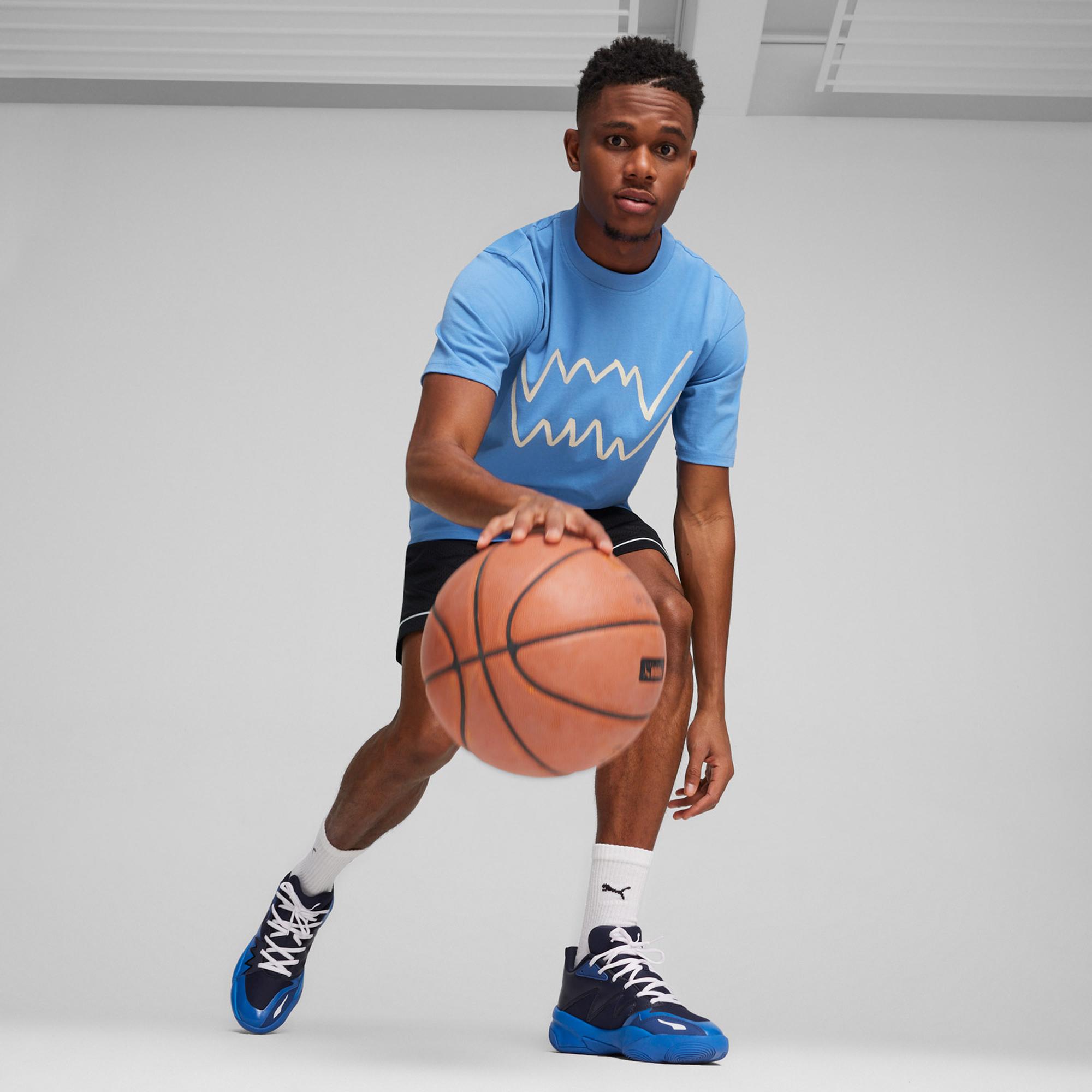 Puma Genetics Erkek Lacivert Basketbol Ayakkabısı