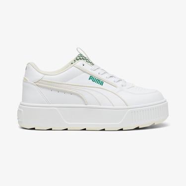  Puma Karmen Rebelle Blossom Kadın Beyaz Günlük Spor Ayakkabı