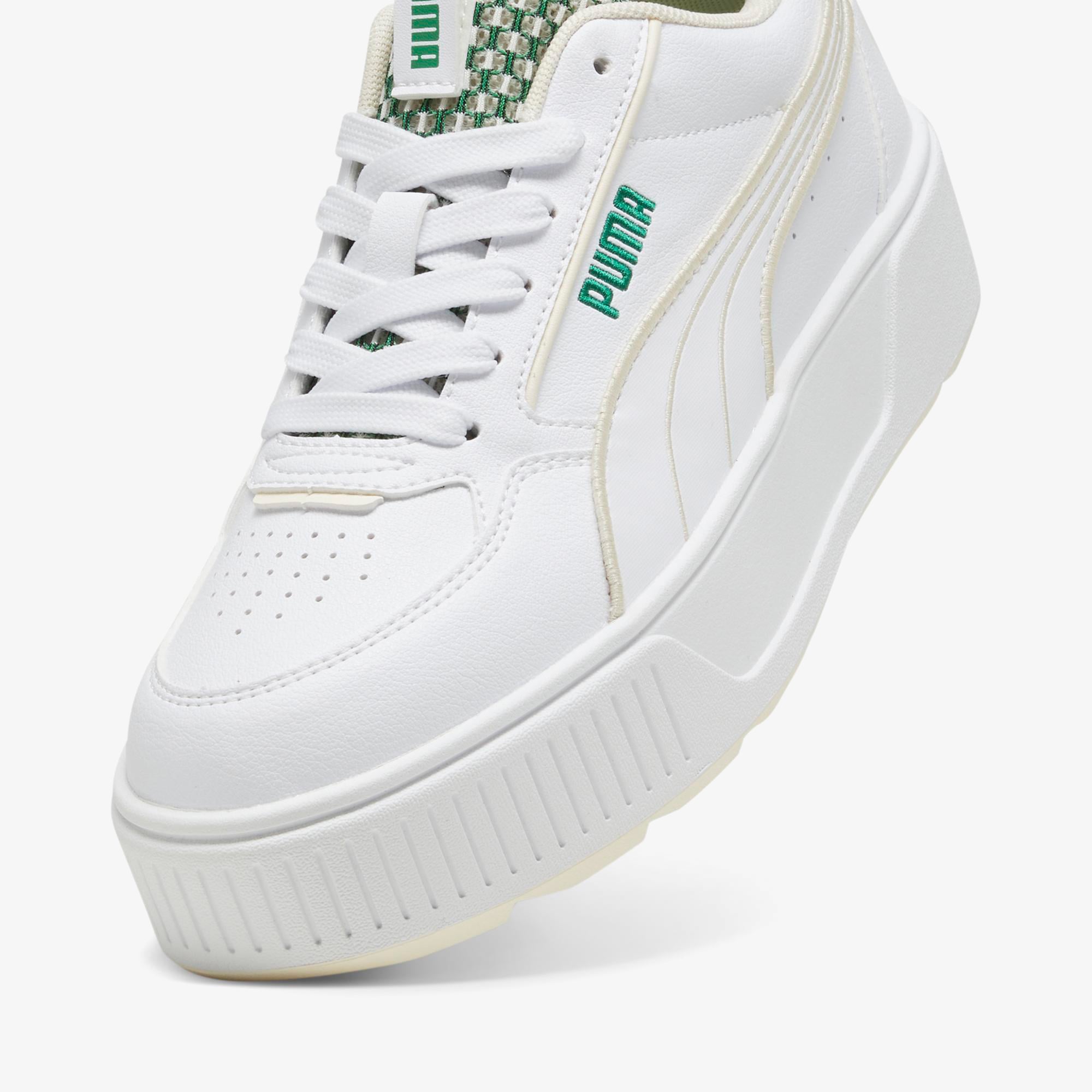 Puma Puma Karmen Rebelle Blossom Kadın Beyaz Günlük Spor Ayakkabı Sneaker | FashFed Beyaz - 8. görsel