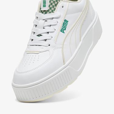  Puma Karmen Rebelle Blossom Kadın Beyaz Günlük Spor Ayakkabı