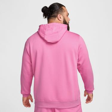  Nike Sportswear Club Fleece Erkek Pembe Hoodie Sweatshirt