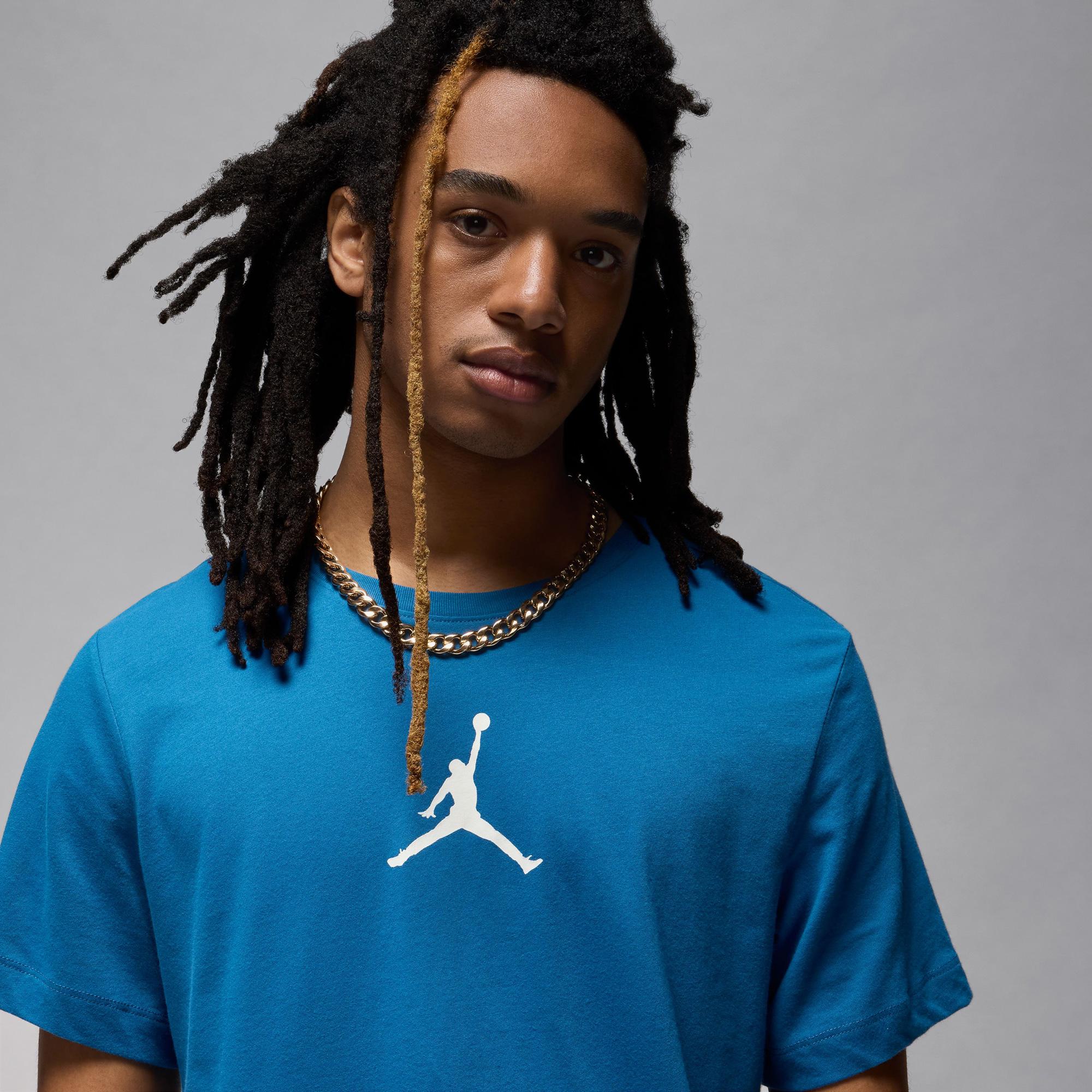 Jordan Jumpman Erkek Mavi T-Shirt