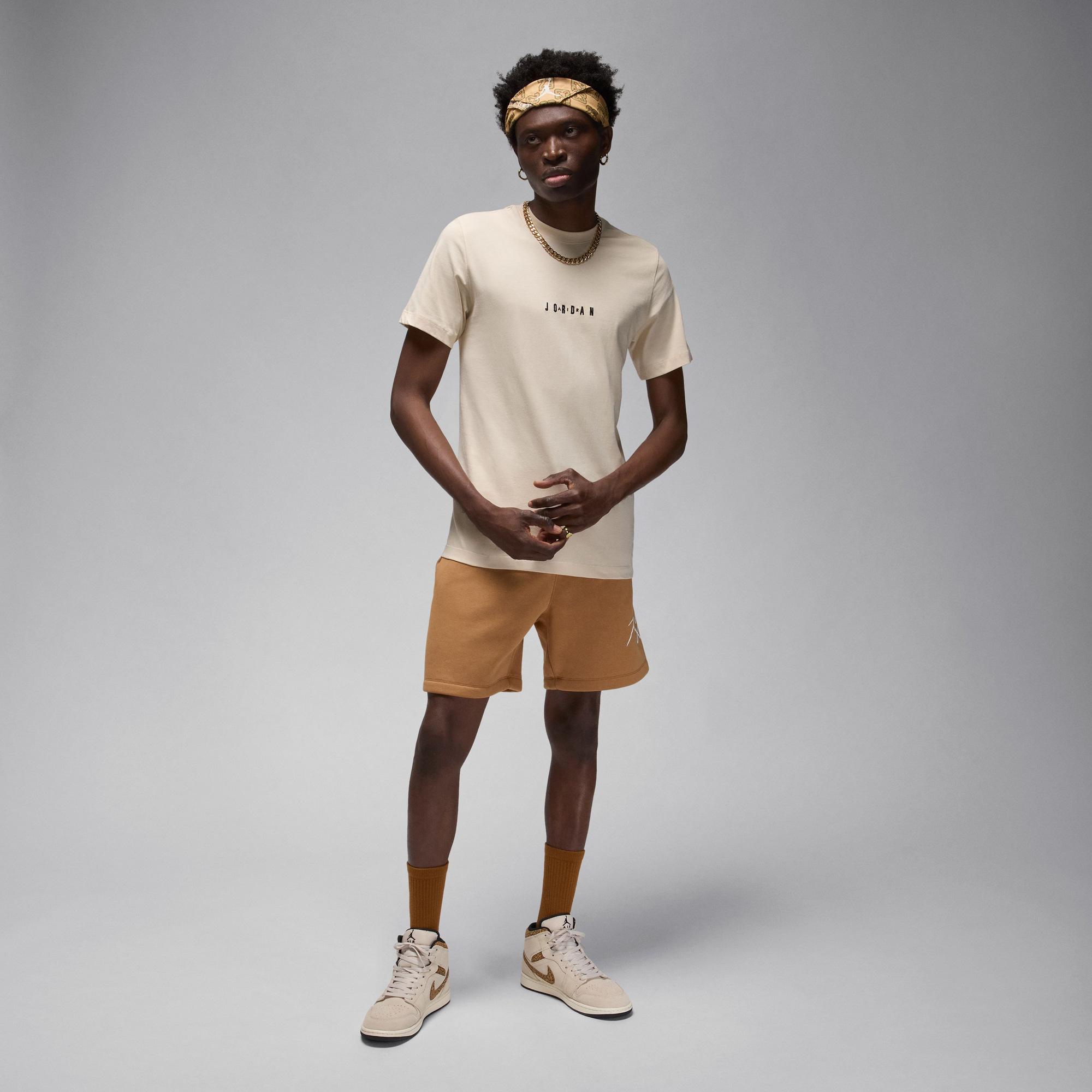 Jordan Air Erkek Kahverengi T-Shirt