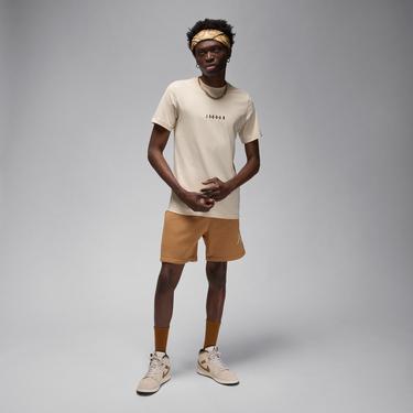  Jordan Air Erkek Kahverengi T-Shirt