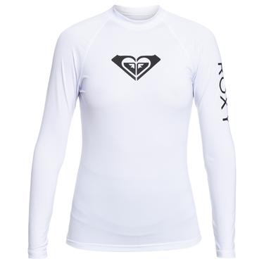  Roxy Whole Hearted Ls Kadın Beyaz Likra
