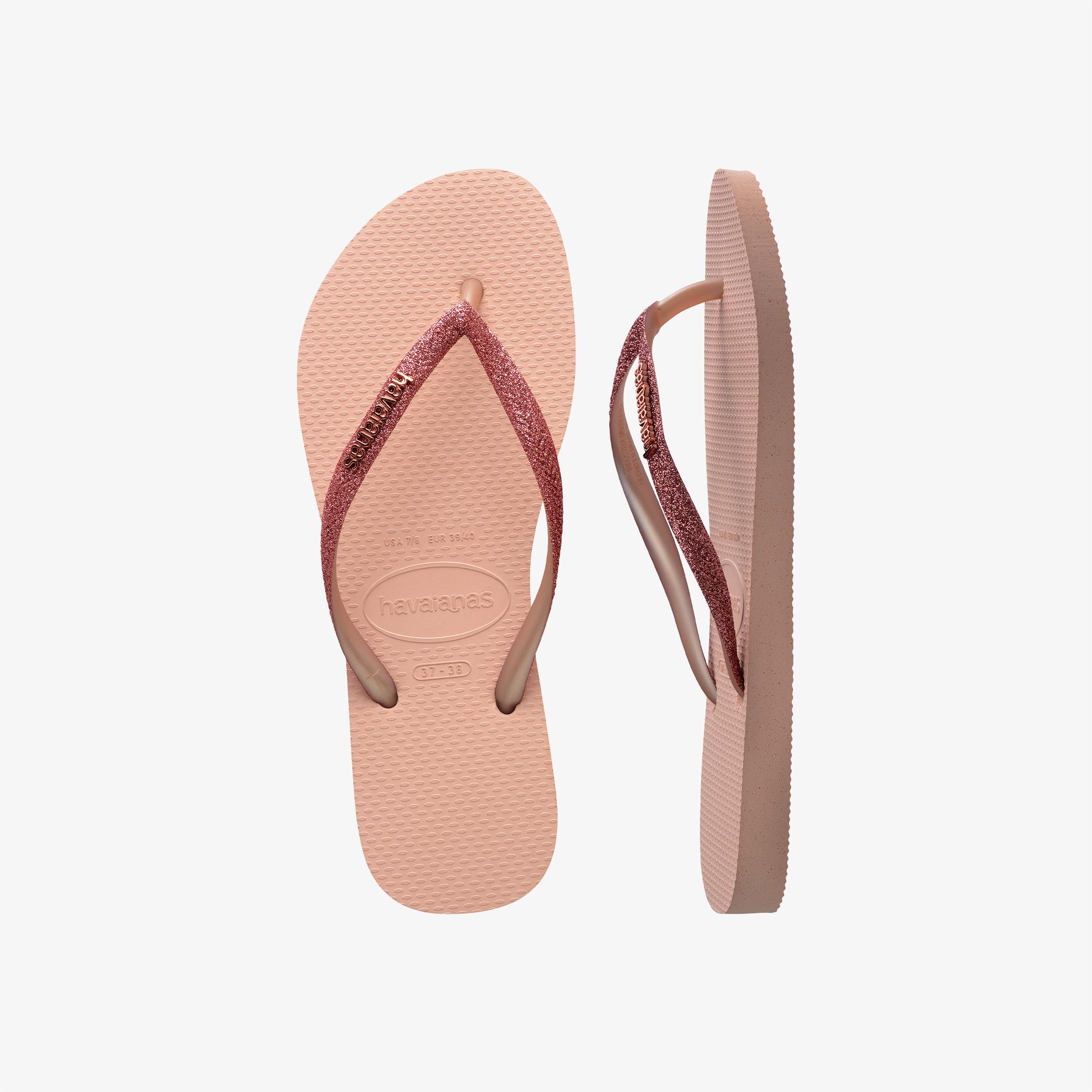 Havaianas Slim Glitter Kadın Pembe Terlik