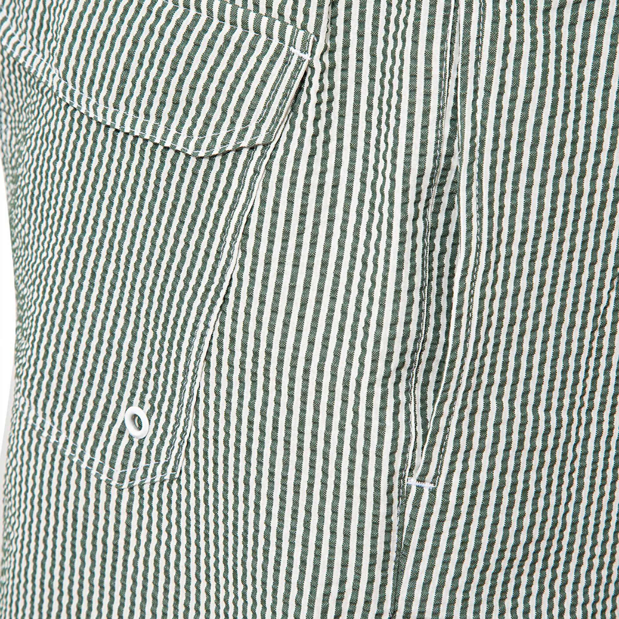 Mavi Gofre Kumaş Yeşil Deniz Şortu 0910235-71883