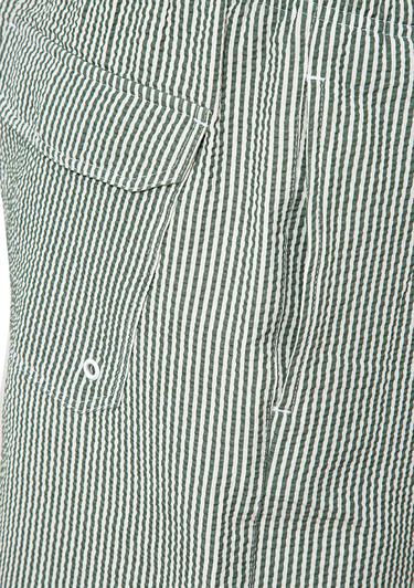  Mavi Gofre Kumaş Yeşil Deniz Şortu 0910235-71883