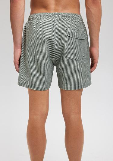  Mavi Gofre Kumaş Yeşil Deniz Şortu 0910235-71883