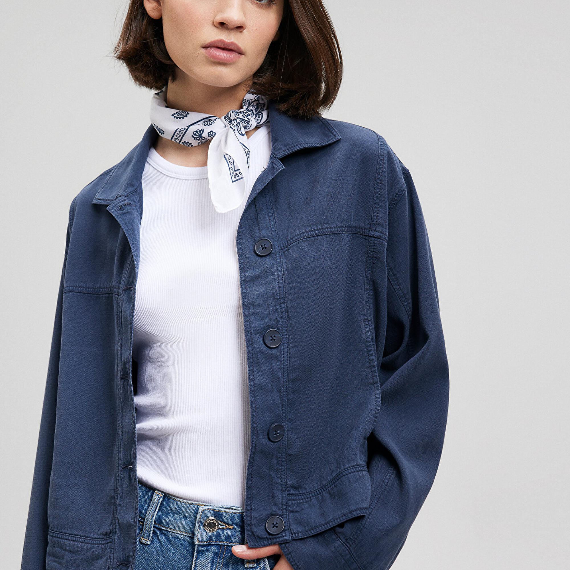 Mavi Beyaz Bandana 1911810-70057