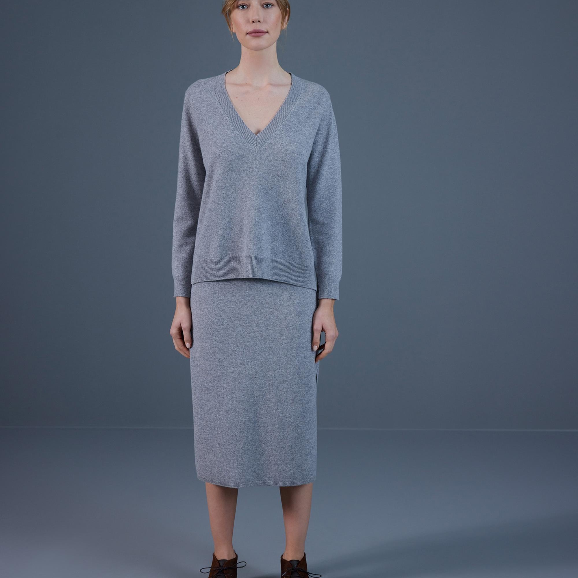 Yırtmaç Detaylı Etek