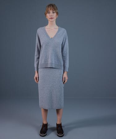  Yırtmaç Detaylı Etek