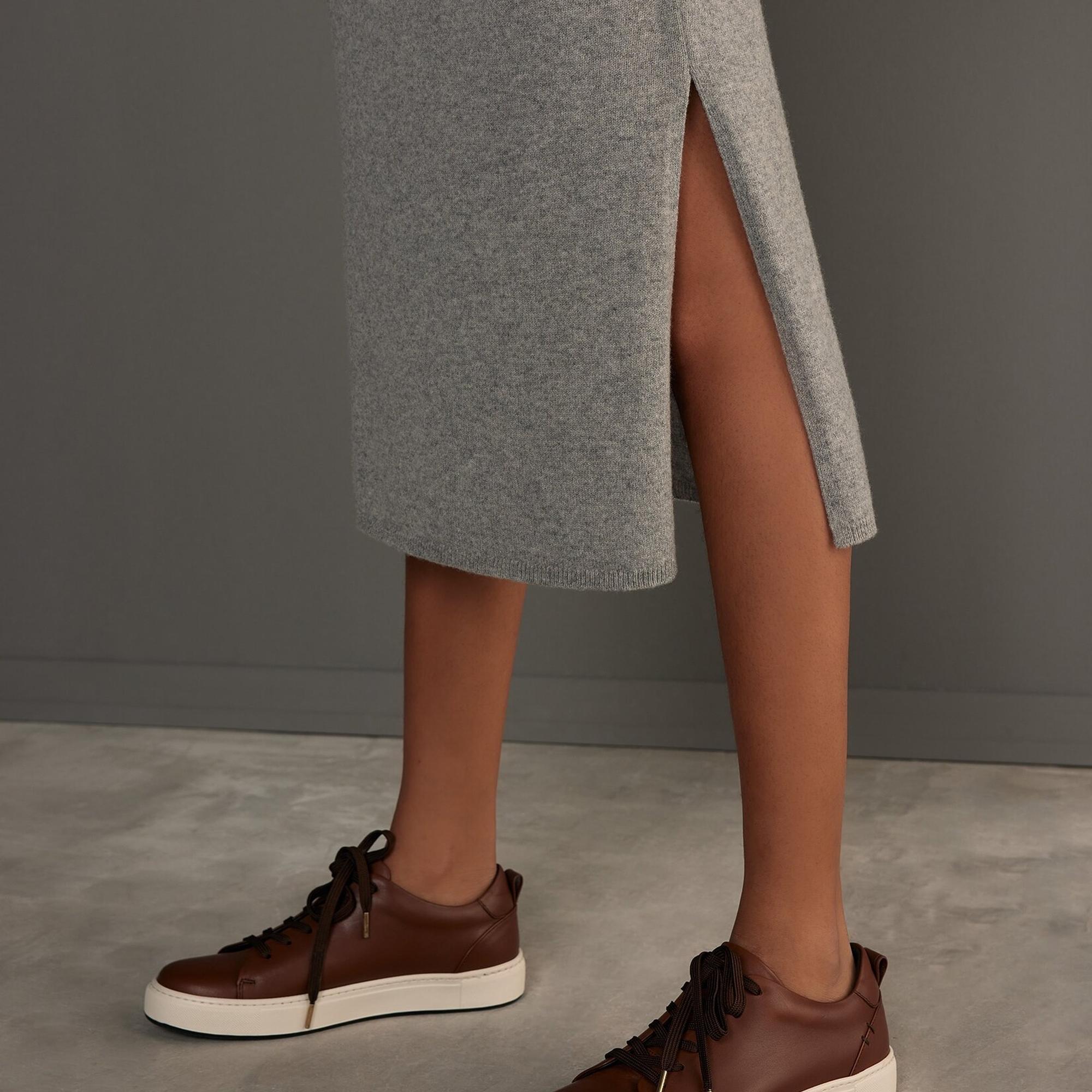 Yırtmaç Detaylı Etek