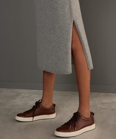  Yırtmaç Detaylı Etek