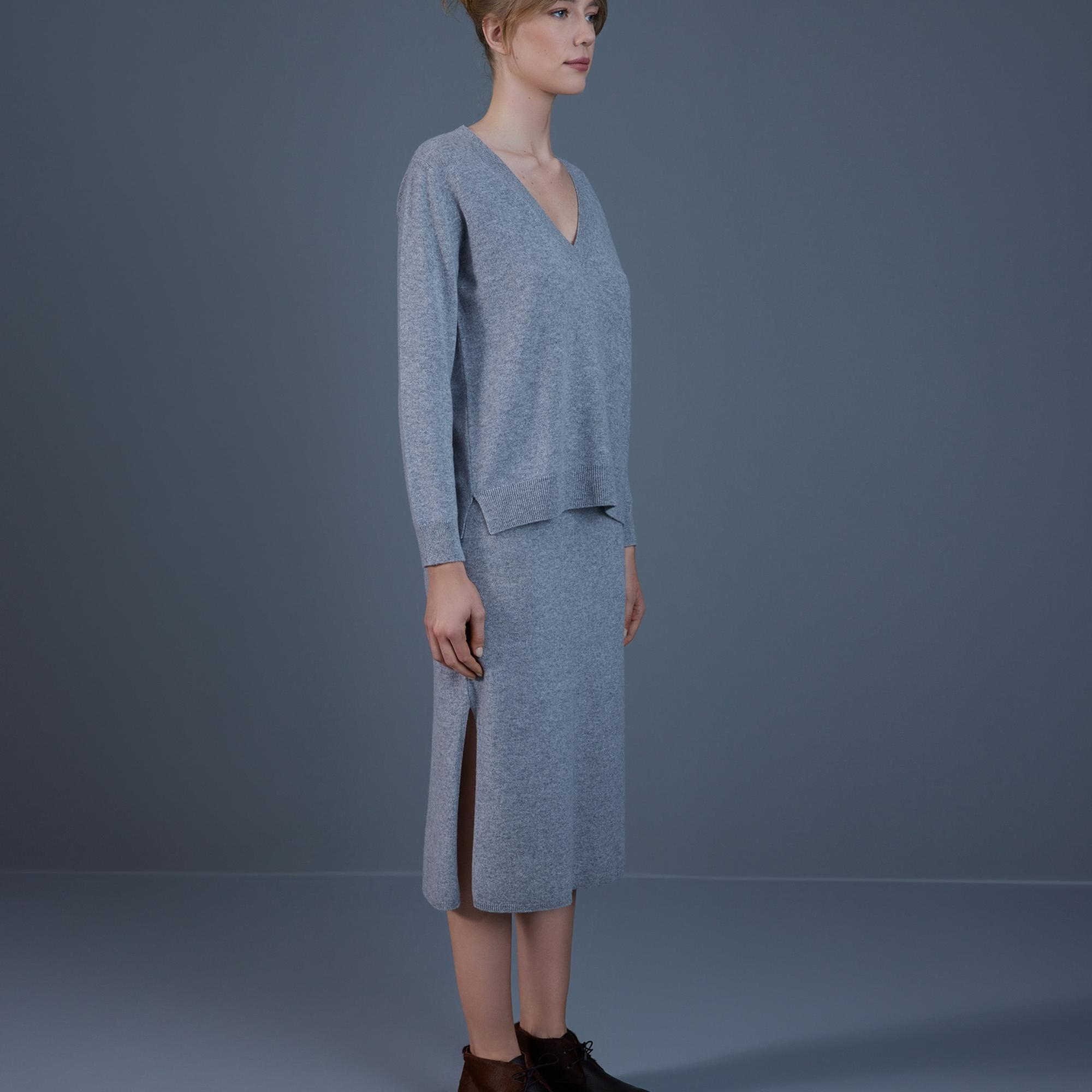 Yırtmaç Detaylı Etek