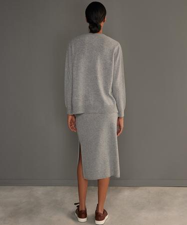  Yırtmaç Detaylı Etek