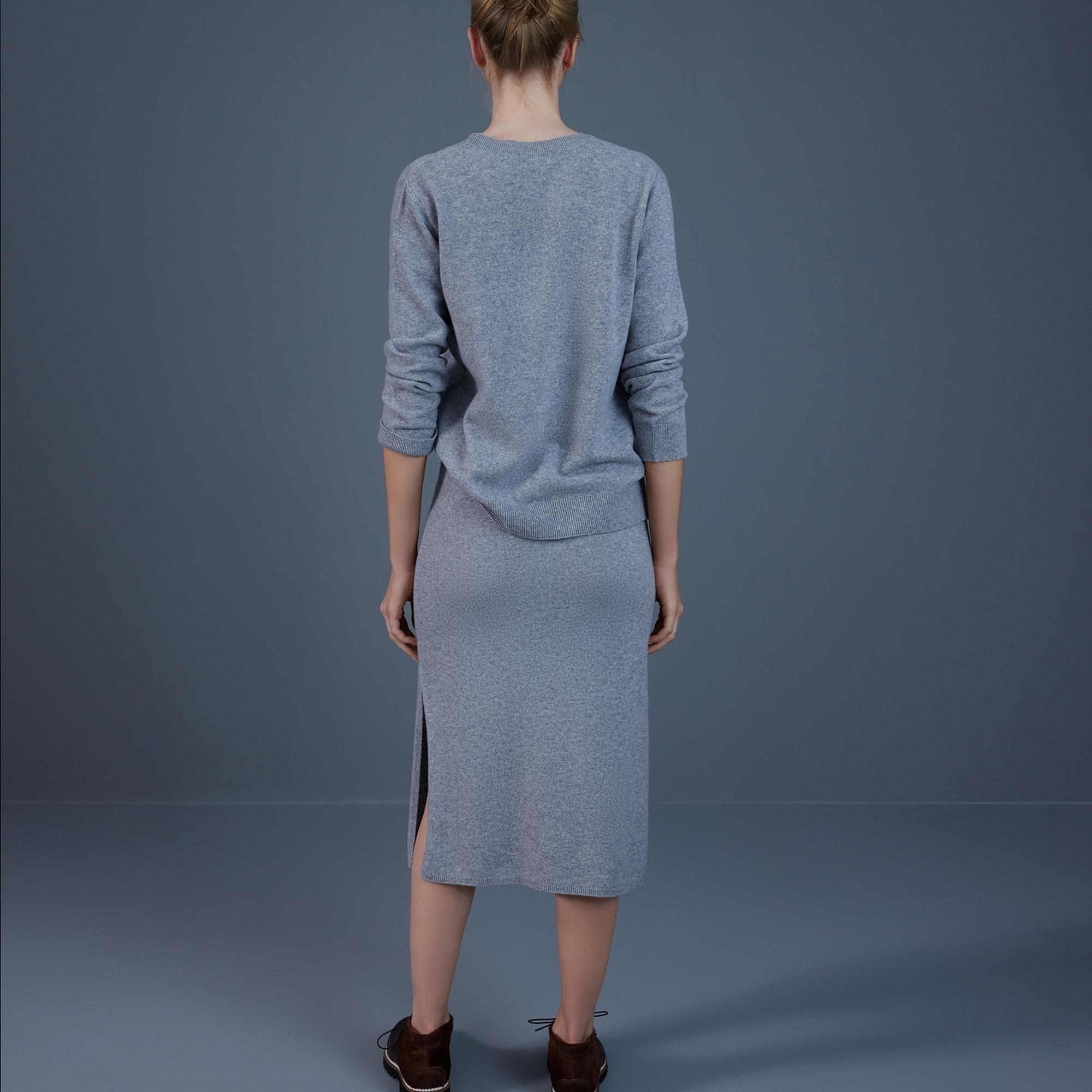 Yırtmaç Detaylı Etek