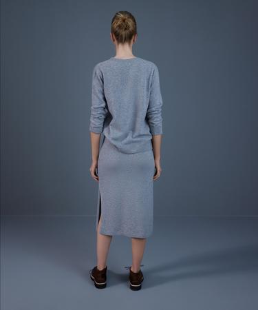  Yırtmaç Detaylı Etek