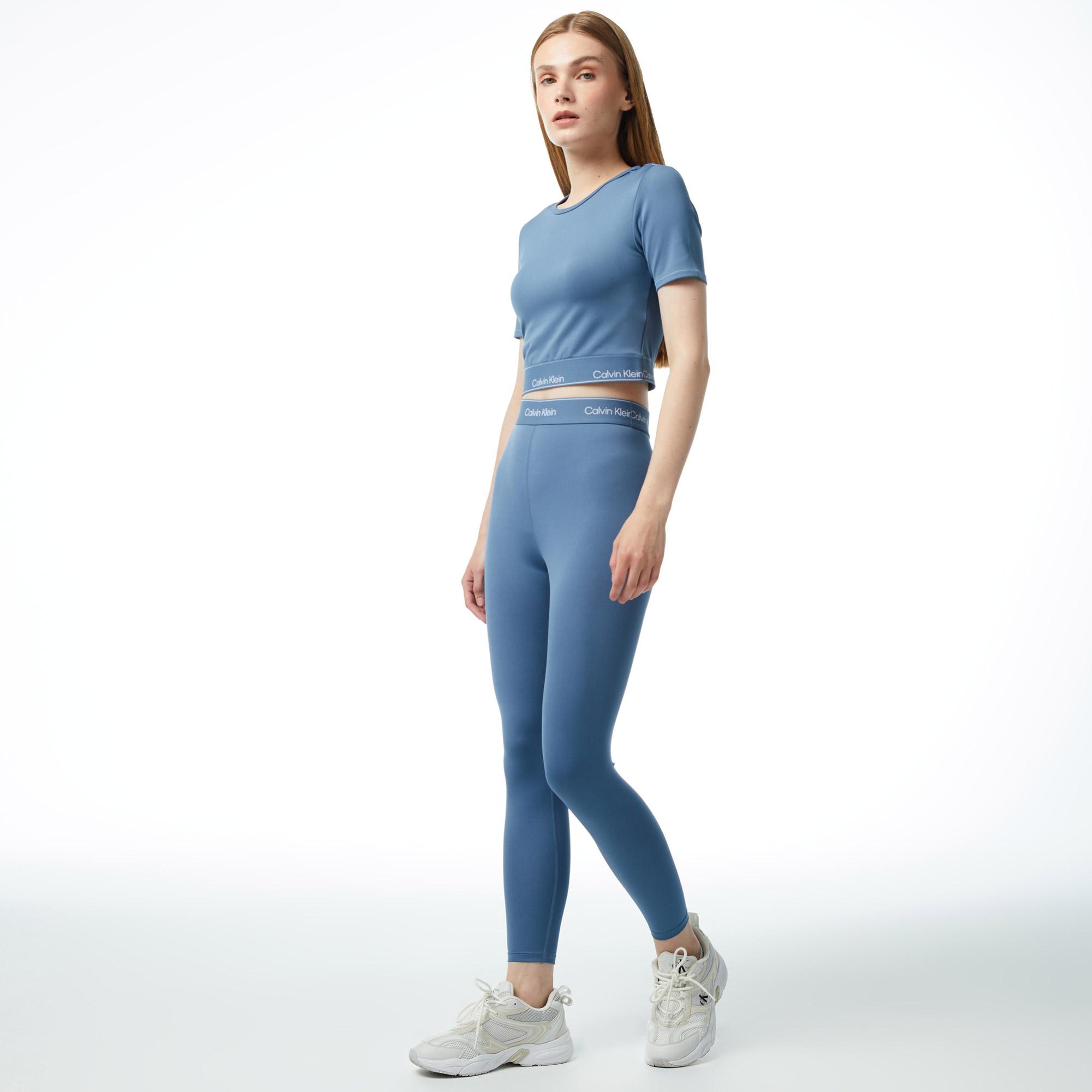 Calvin Klein Modern Sport Kadın Mavi Tayt