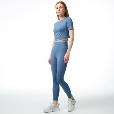  Calvin Klein Modern Sport Kadın Mavi Tayt