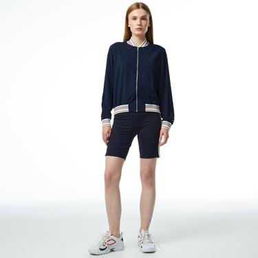  Tommy Hilfiger Framing Stop Kadın Lacivert Şort