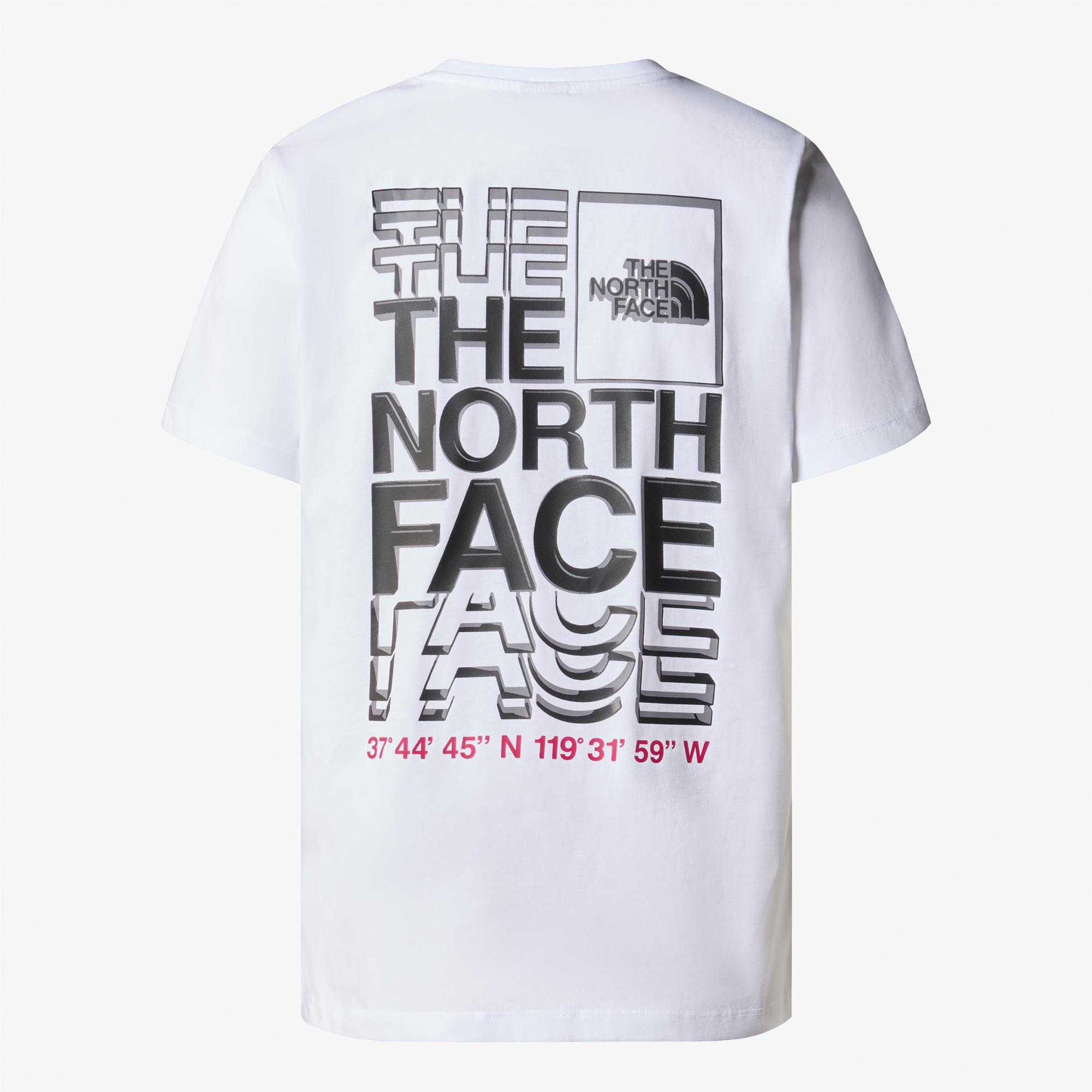 The North Face Coordinates Tee Kadın Beyaz T-Shirt