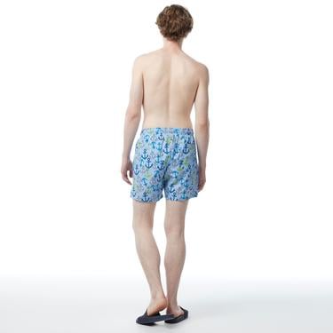  Nautica Erkek Mavi Standart Fit Mayo Şort