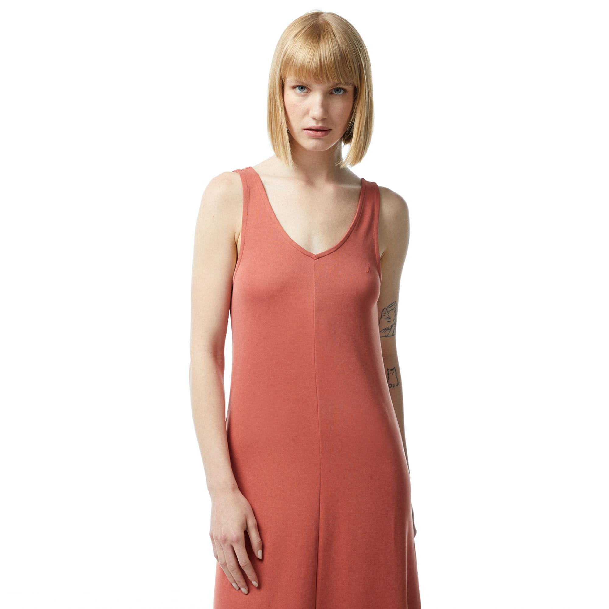 Nautica Kadın Pembe Standart Fit Askılı Elbise