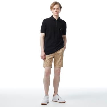  Nautica Erkek Siyah Slim Fit Kısa Kollu Polo