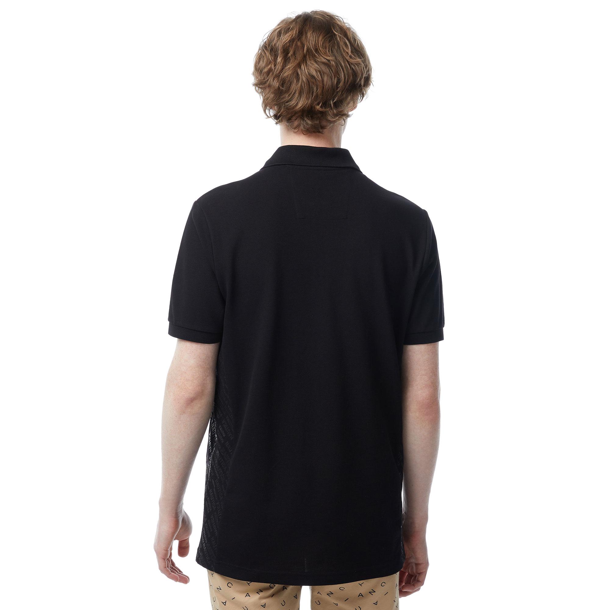 Nautica Erkek Siyah Slim Fit Kısa Kollu Polo