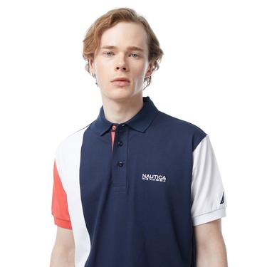  Nautica Erkek Lacivert Classic Fit Kısa Kollu Polo