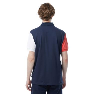  Nautica Erkek Lacivert Classic Fit Kısa Kollu Polo