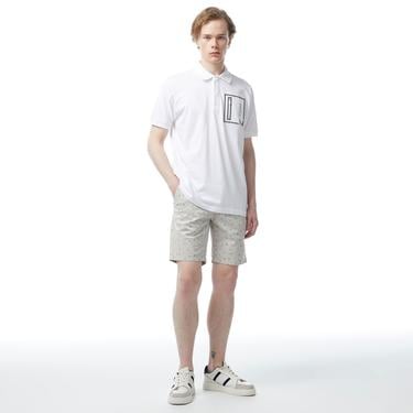  Nautica Erkek Beyaz Classic Fit Kısa Kollu Polo