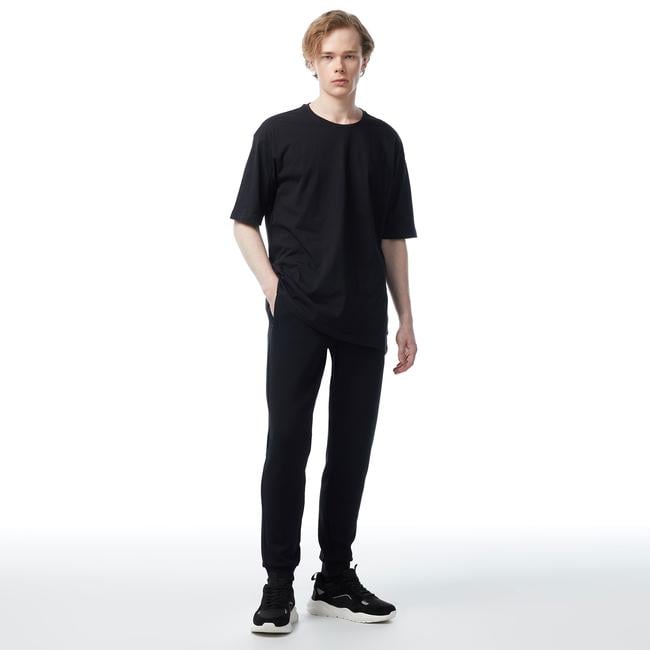  Nautica Erkek Siyah Standart Fit Eşofman Altı