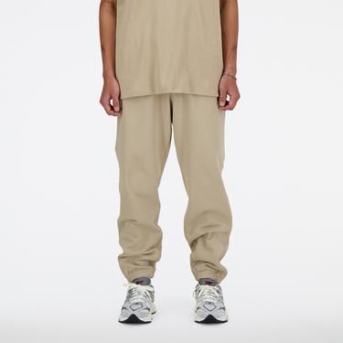  New Balance Athletics French Terry Erkek Krem Eşofman Altı