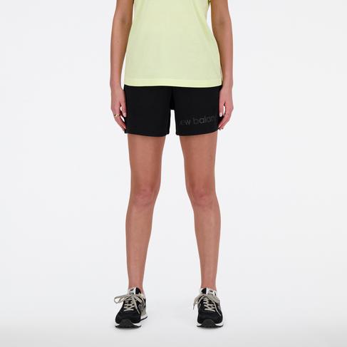  New Balance Hyperembossed Kadın Siyah Antrenman Şort