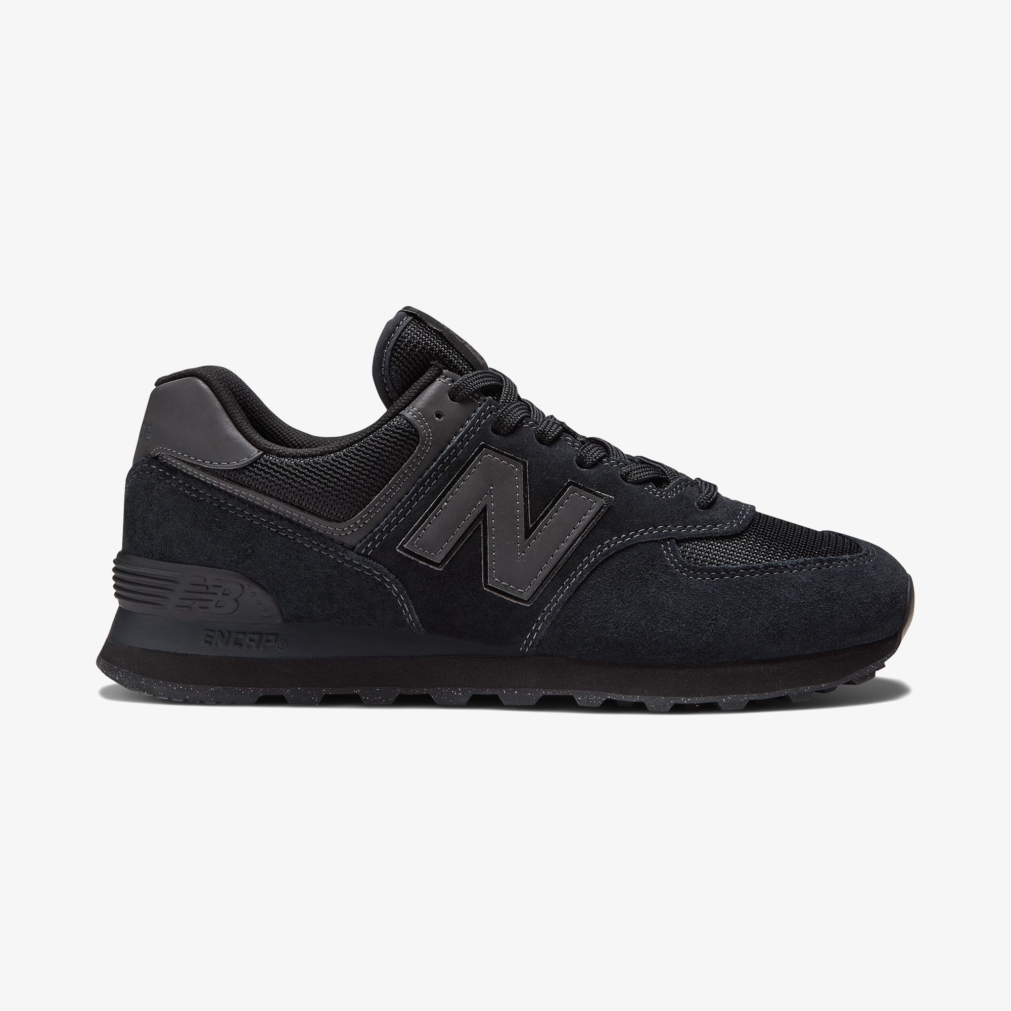 New Balance 574 Unisex Siyah Spor Ayakkabı
