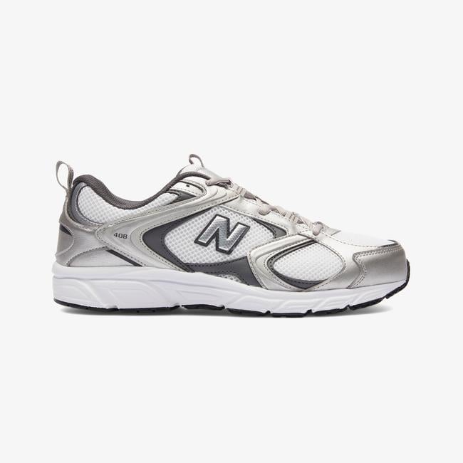  New Balance 408 Unisex Gri Spor Ayakkabı