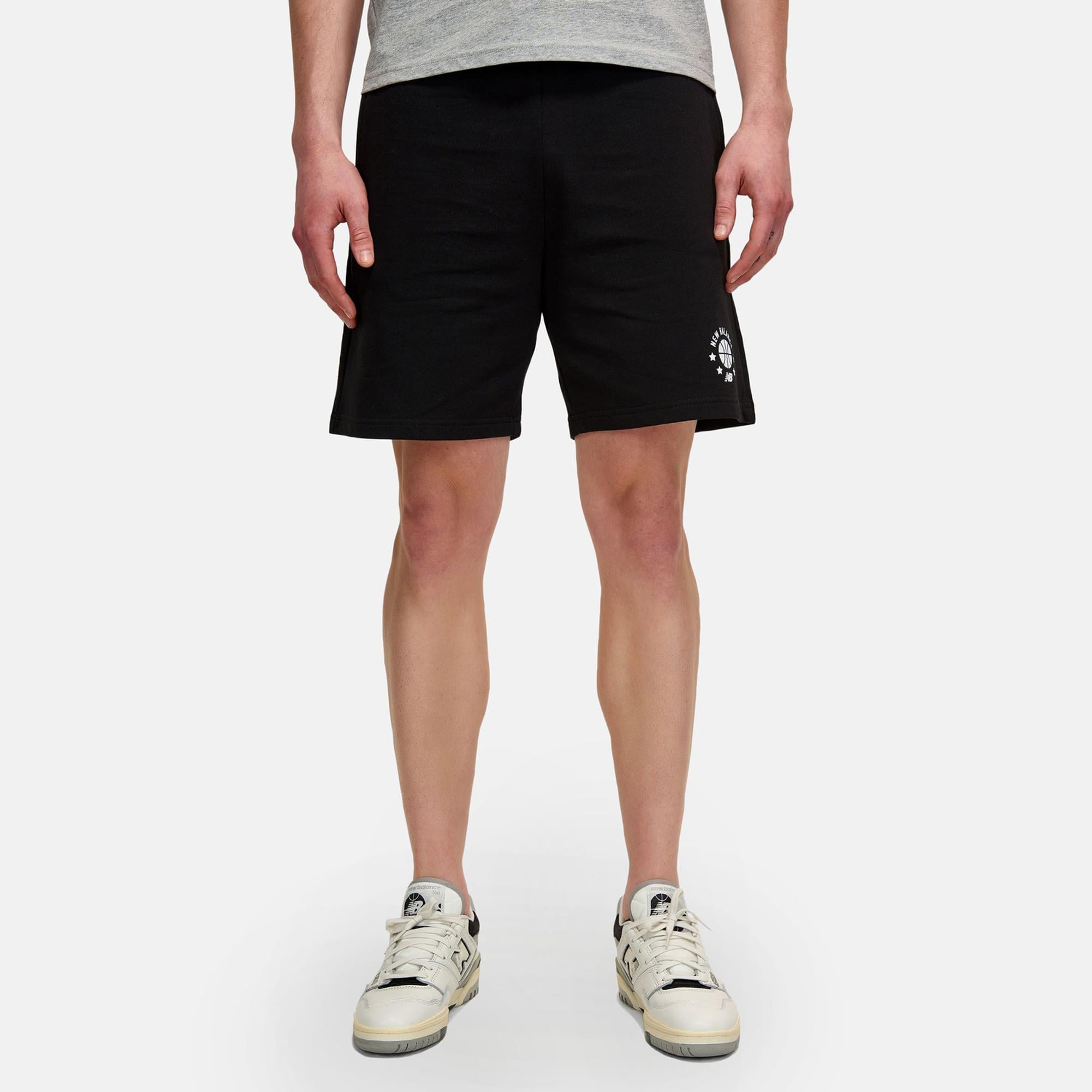 New Balance Lifestyle Erkek Siyah Günlük Şort