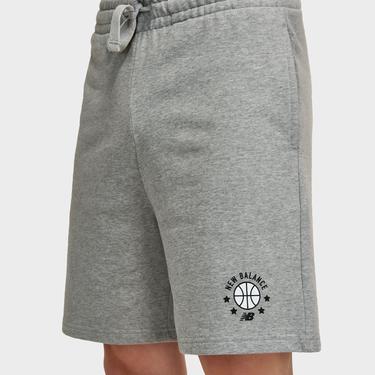 New Balance Lifestyle Erkek Gri Günlük Şort