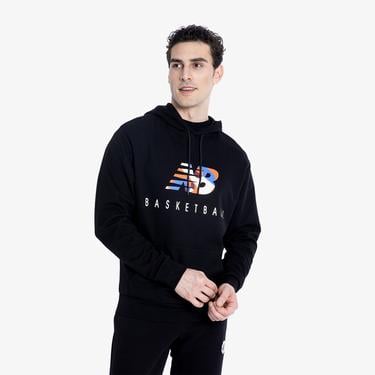  New Balance Basketball Erkek Siyah Sweatshirt