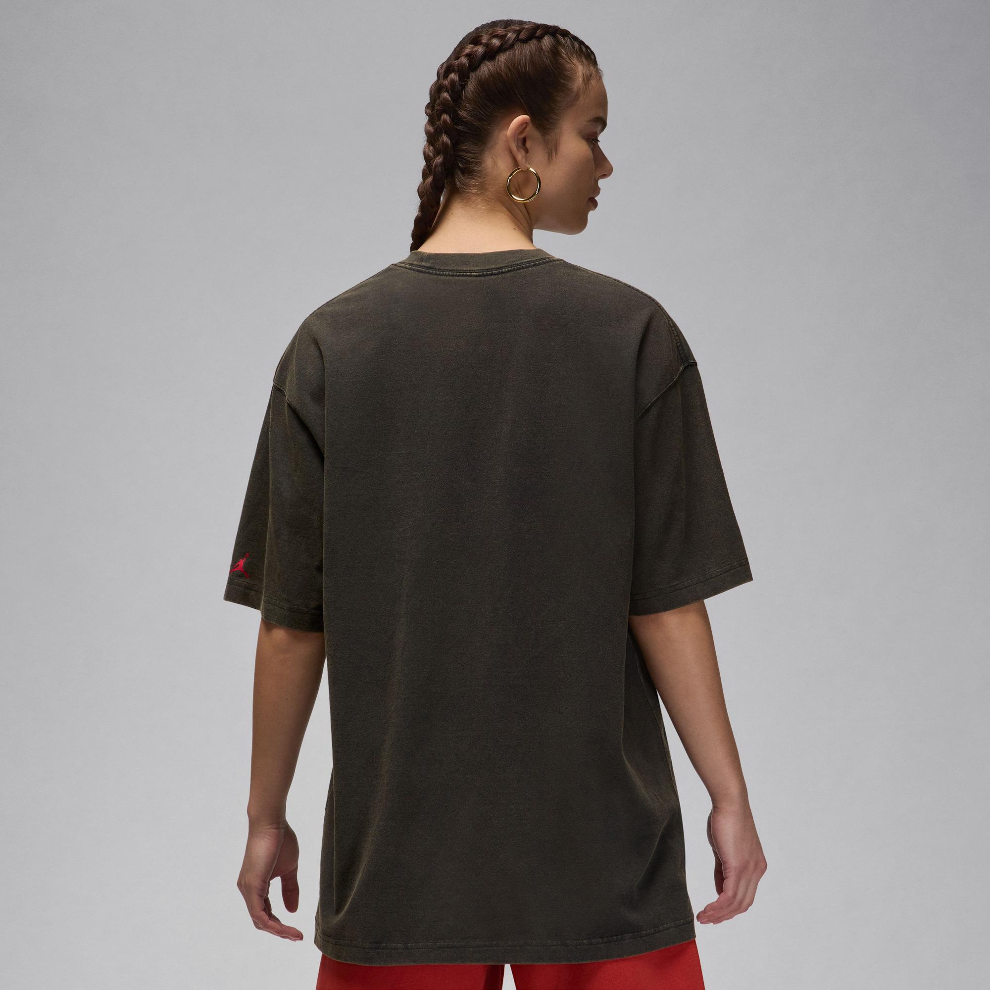 Jordan Kadın Siyah Kısa Kollu T-Shirt