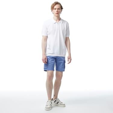  Nautica Erkek Beyaz Classic Fit Kısa Kollu Triko