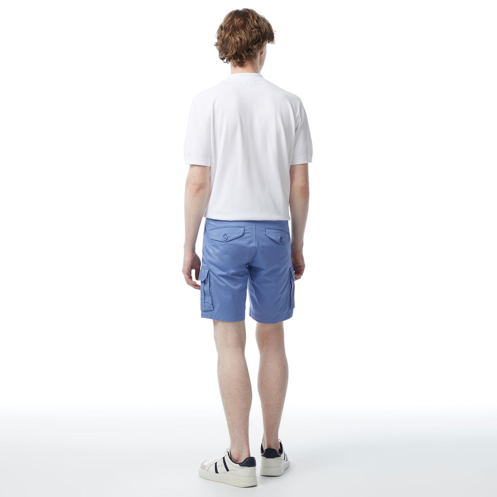 Nautica Erkek Mavi Bermuda Şort