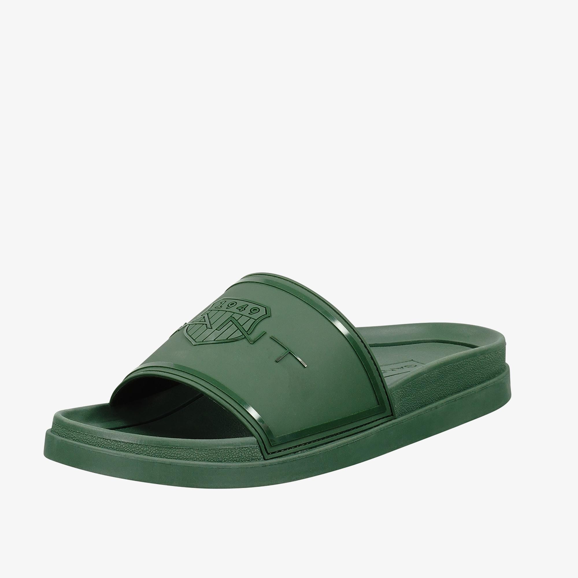 GANT Erkek Yeşil Logolu Terlik