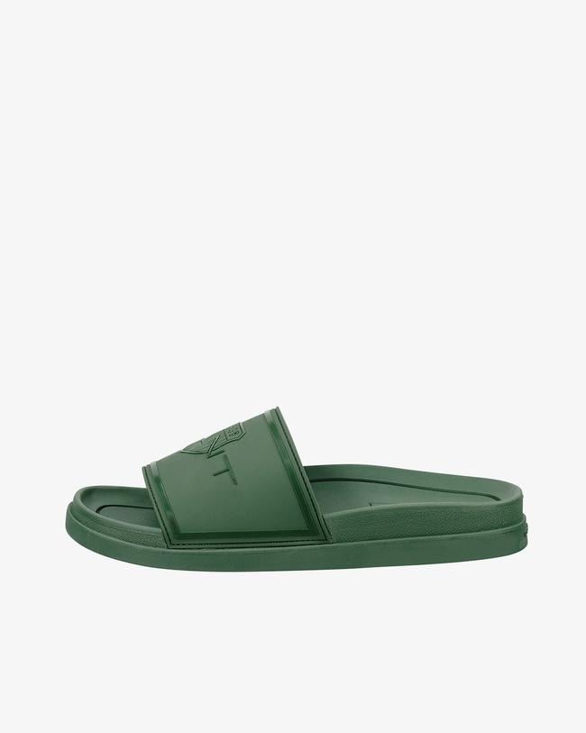  GANT Erkek Yeşil Logolu Terlik