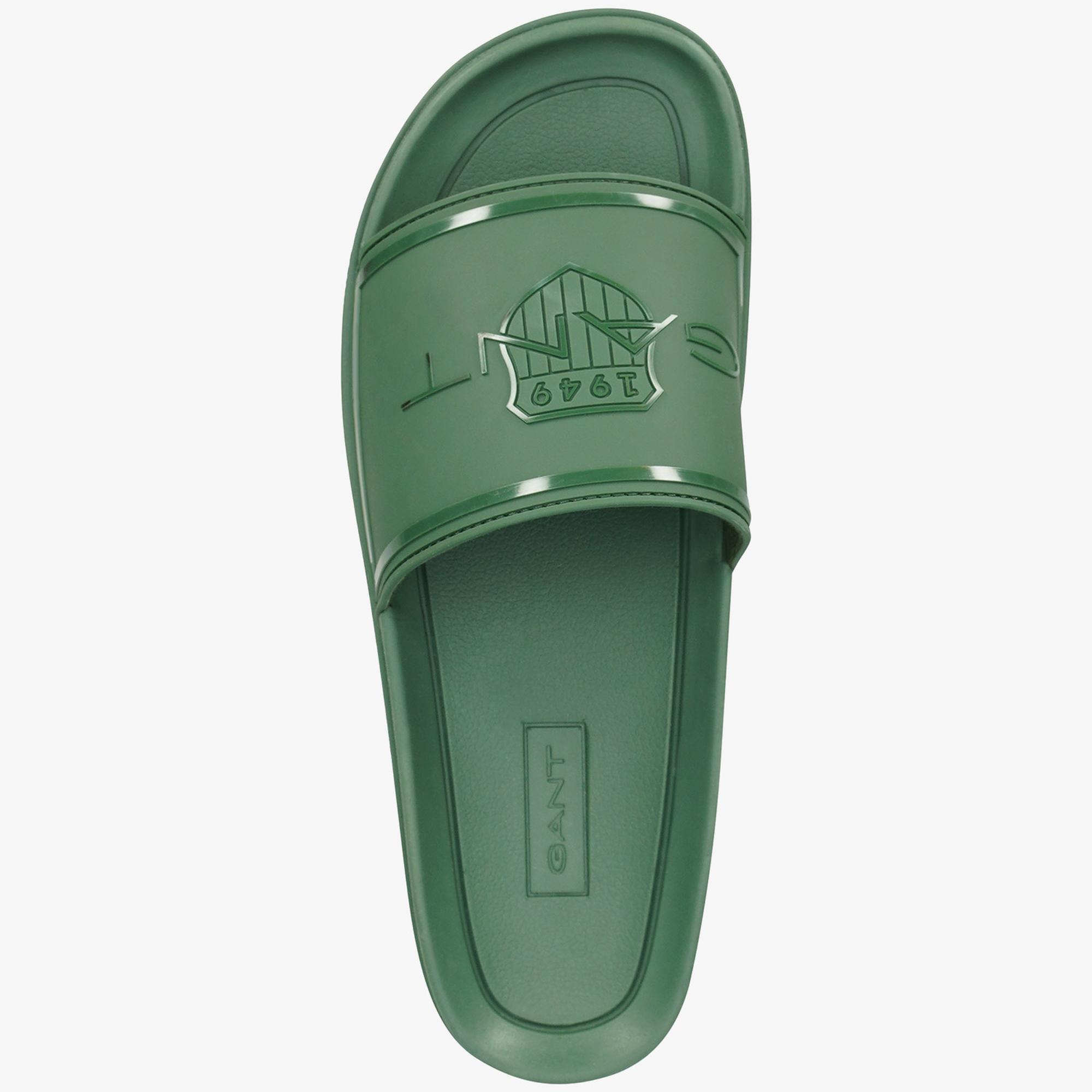 GANT Erkek Yeşil Logolu Terlik