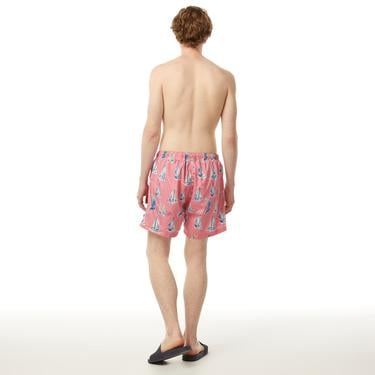  Nautica Erkek Pembe Standart Fit Mayo Şort