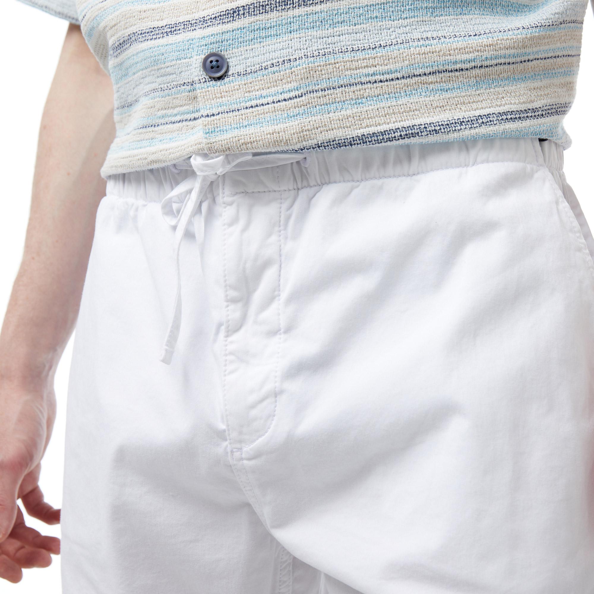 Nautica Erkek Beyaz Bermuda Şort